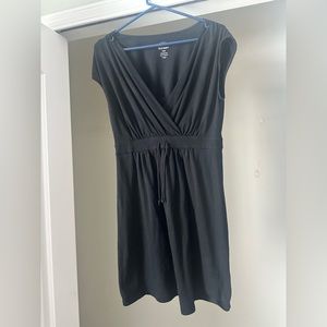 Old Navy black jersey material dress, M